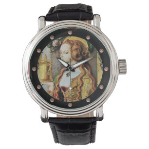 Montre SAINT MARY MAGDALENE Pierre rose