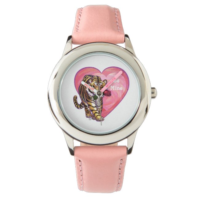 Montre Saint Valentin de Tigre (devant)