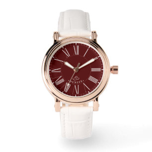 Montre Saint-Valentin Rouge Romantique Minimaliste Modern