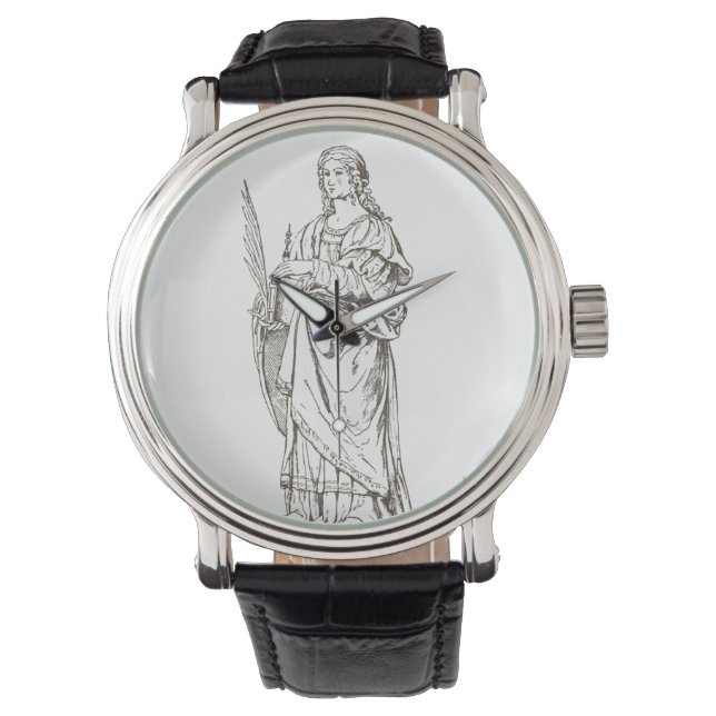 Montre Sainte-Lucie par Bernardino Luini (devant)