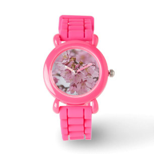 Montre Sakura Cherry Blossoms rose pâle