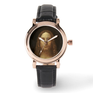Montre Salvator Mundi Christ avec le monde dans sa main