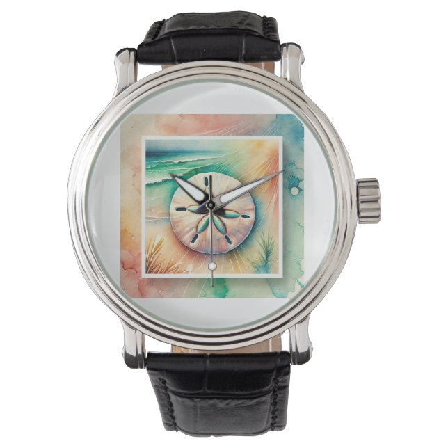 Montre Sand Dollar in the Light 060824AREF122 - Watercolo (devant)
