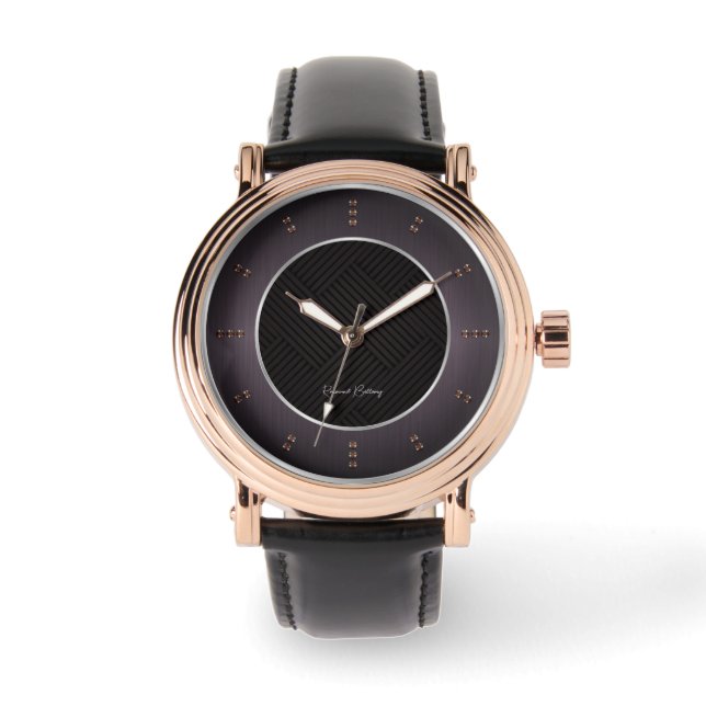 Montre Sangria Metallic Luxe (Recto)