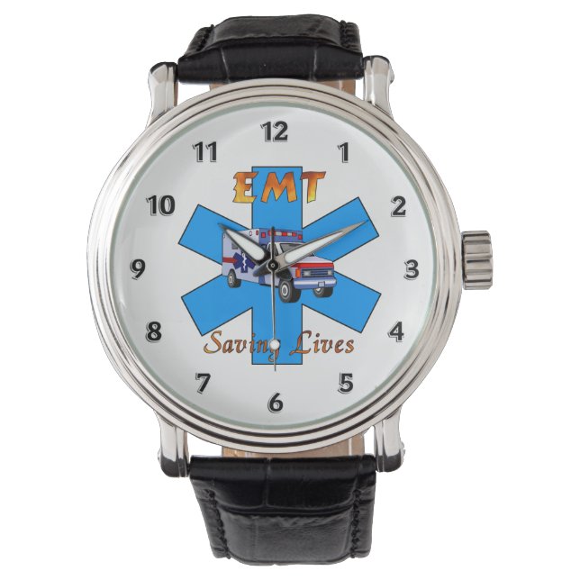 Montre sauver des vies EMT (devant)
