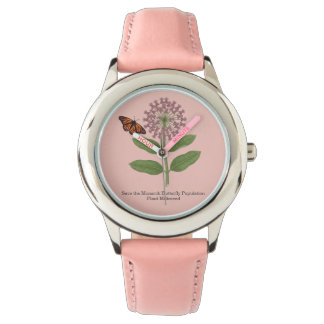 Montre Save The Monarch Butterfly Population Mother's Day
