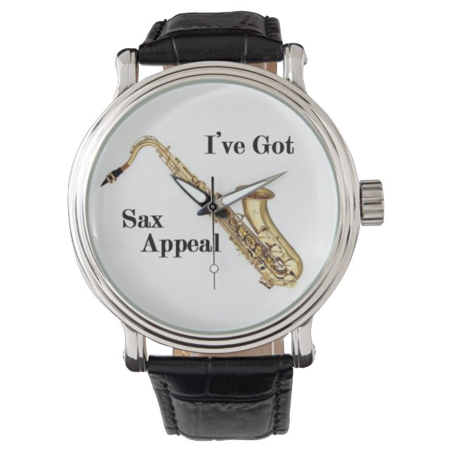Montre saxophone (devant)