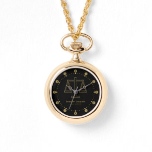Montre Scales de justice Élégant personnalisable
