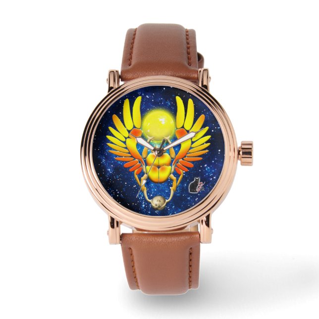 Montre Scarab Wrist Watch (Recto)