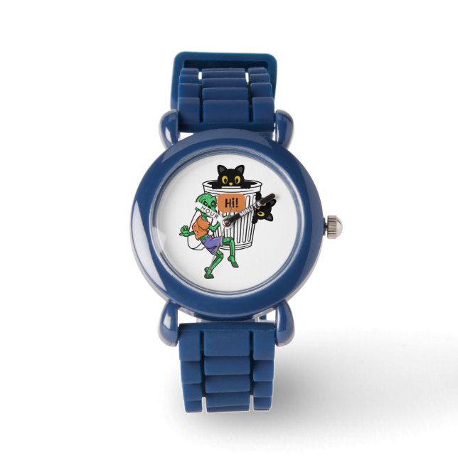 Montre Scaredy Cat Halloween (Recto)
