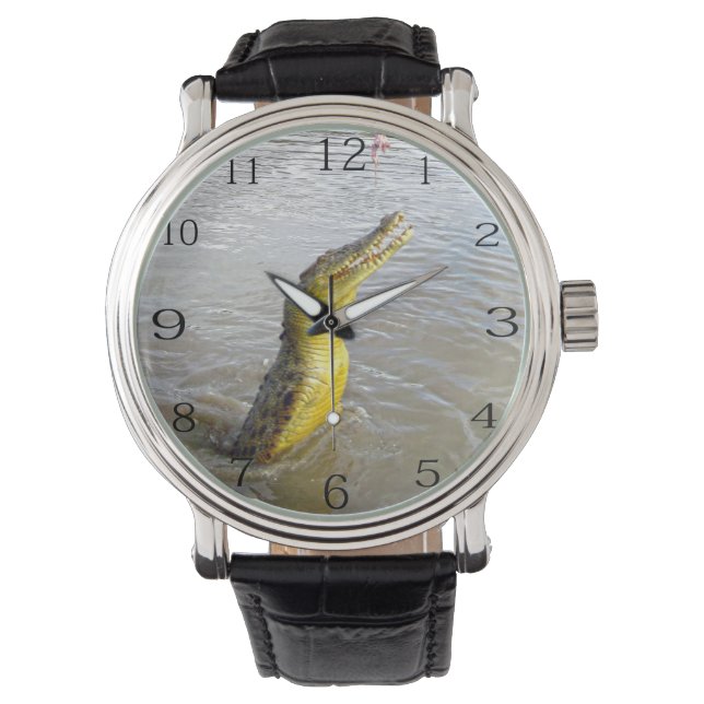 Montre Scary Snappers : Le Saut du Crocodile, (devant)