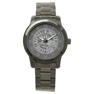 Montre Sceau des Templiers Deux Chevaliers Médaillon de C
