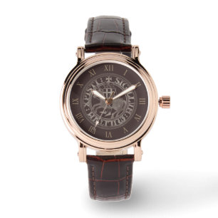 Montre Sceau des Templiers Deux Chevaliers Médaillon de C