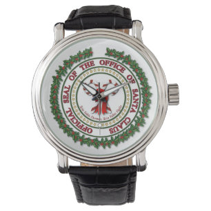 Montre Sceau du bureau du Père Noël