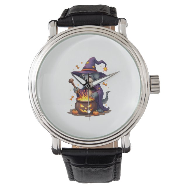 Montre Schnauzer de lancer de sorts (devant)
