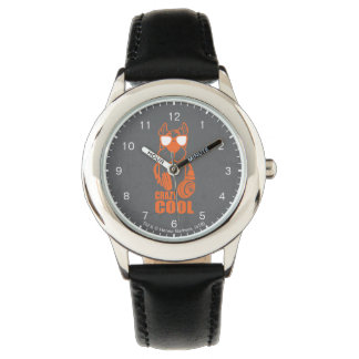 Montre Scooby-Doo "Cool fou" casque graphique