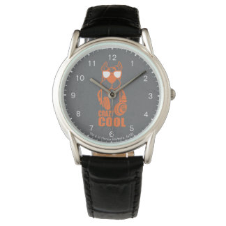 Montre Scooby-Doo "Cool fou" casque graphique
