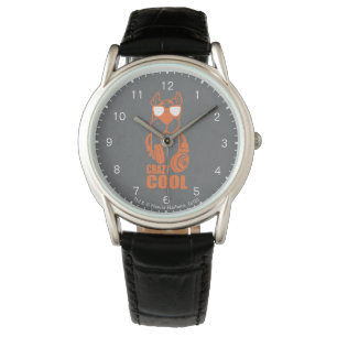 Montre Scooby-Doo" graphique frais "fou d'écouteur
