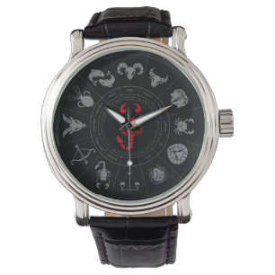 Montre Scorpio Zodiac cadeau d'anniversaire