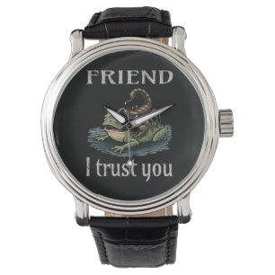 Montre Scorpion et Grenouille - Ami, Je Vous Fais Confian