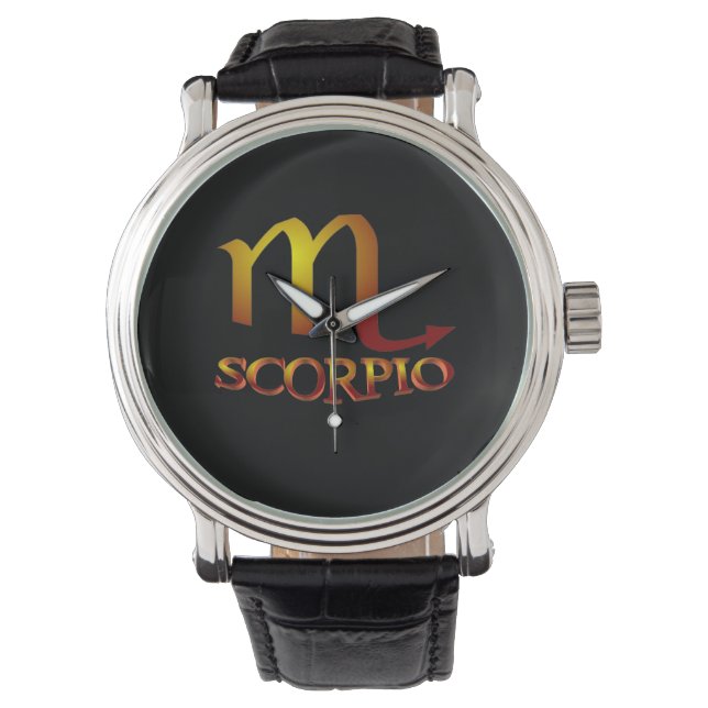 Montre Scorpion Étoile Or (devant)