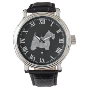Montre Scottie argenté votre arrière - plan