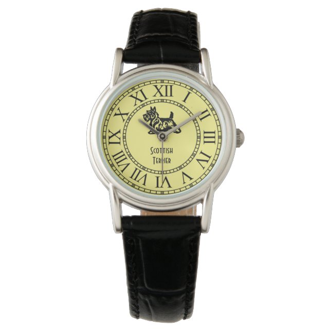 Montre Scottie Dog Personnaliser (devant)