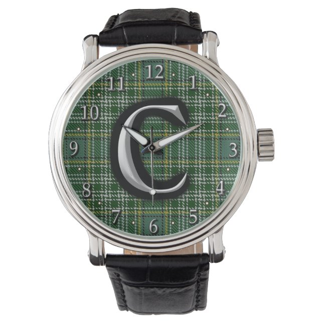 Montre Scottish Clan Currie Letter (devant)