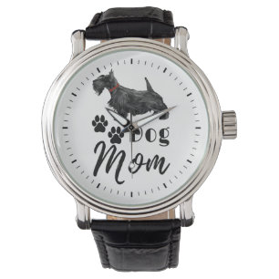 Montre Scottish Terrier Scottie Chien Maman