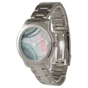 Montre Scribe en pastel - aquarelle