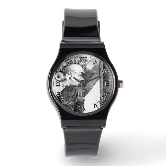 Montre Sculpture du château Crayon Art (Recto)