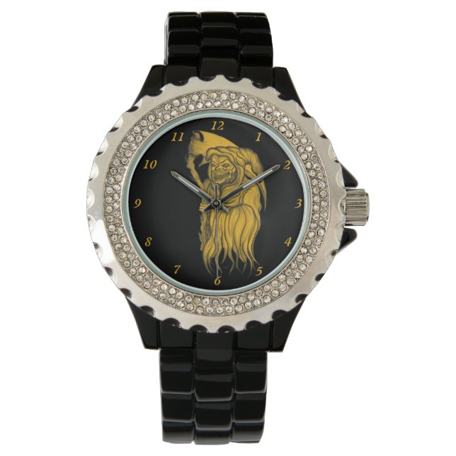 Montre Scythe man - La Mort, Faucheuse Grim (devant)