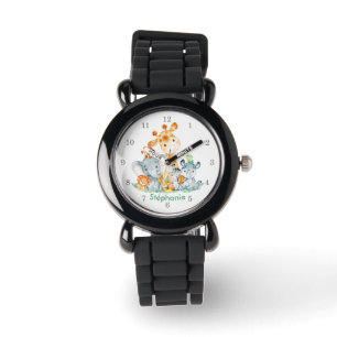 Montre Sea Green Watercolor Cute