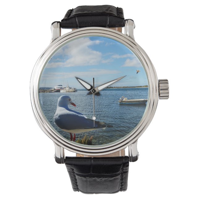 Montre Seagull, Boats et The Ocean (devant)