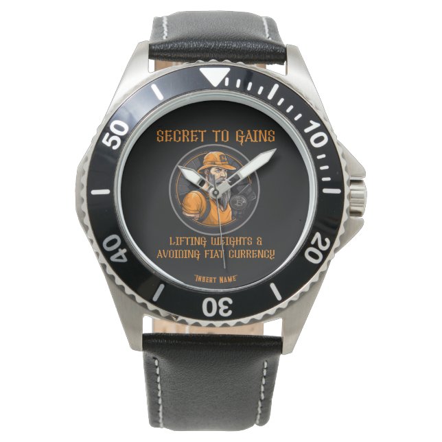 Montre Secret sur les gains (devant)