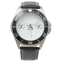 Montre SEG Custom Leather Watch avec cadran