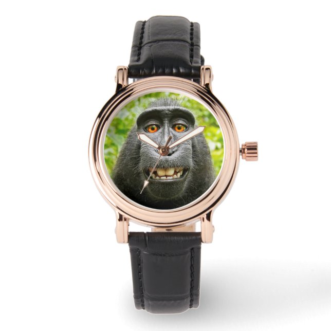 Montre Selfie de singe (Recto)