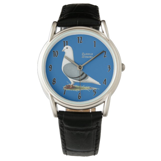 Montre Selle bleue Homer (devant)
