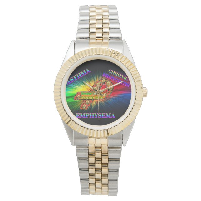 MONTRE SENSIBILISATION À LA MPOC (devant)