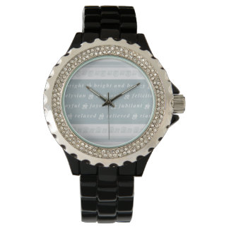 Montre Sentiment heureux