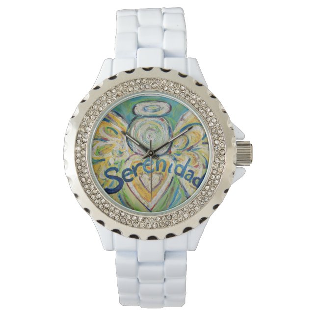 Montre Serenidad Inspirational Guardian Angel Wrist Watch (devant)