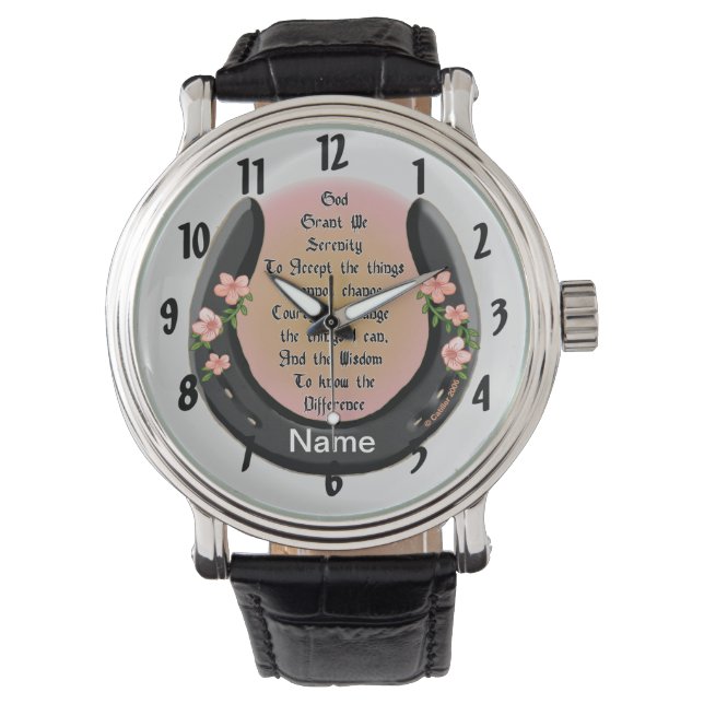 Montre Serenity Gray Horseshoe (devant)