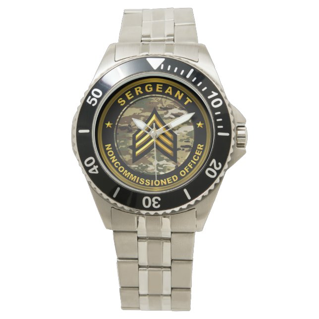 Montre Sergent sous-officier NCO  (devant)