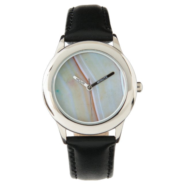 Montre Série Gemstone - Agate poli (devant)