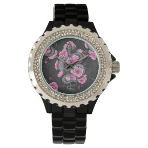 Montre Serpents et roses roses