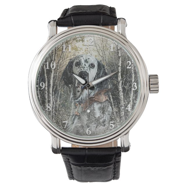 Montre Setter anglais  (devant)