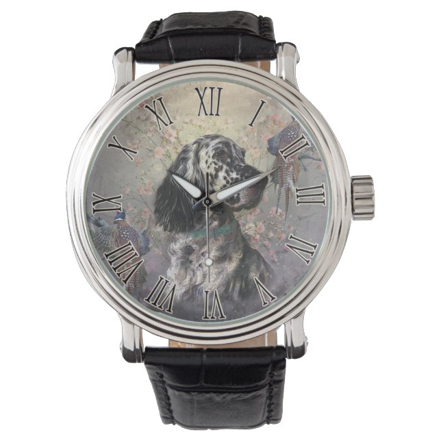 Montre Setter anglais (devant)