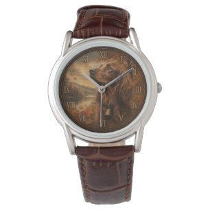 Montre Setter Irlandais d'Automne – Art de Chien de Chass