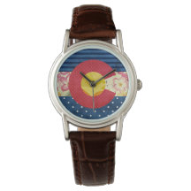 Shabby Chic | drapeau de l'État du Colorado