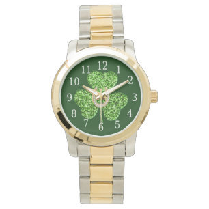 Montre shamrock Et Horseshoe
